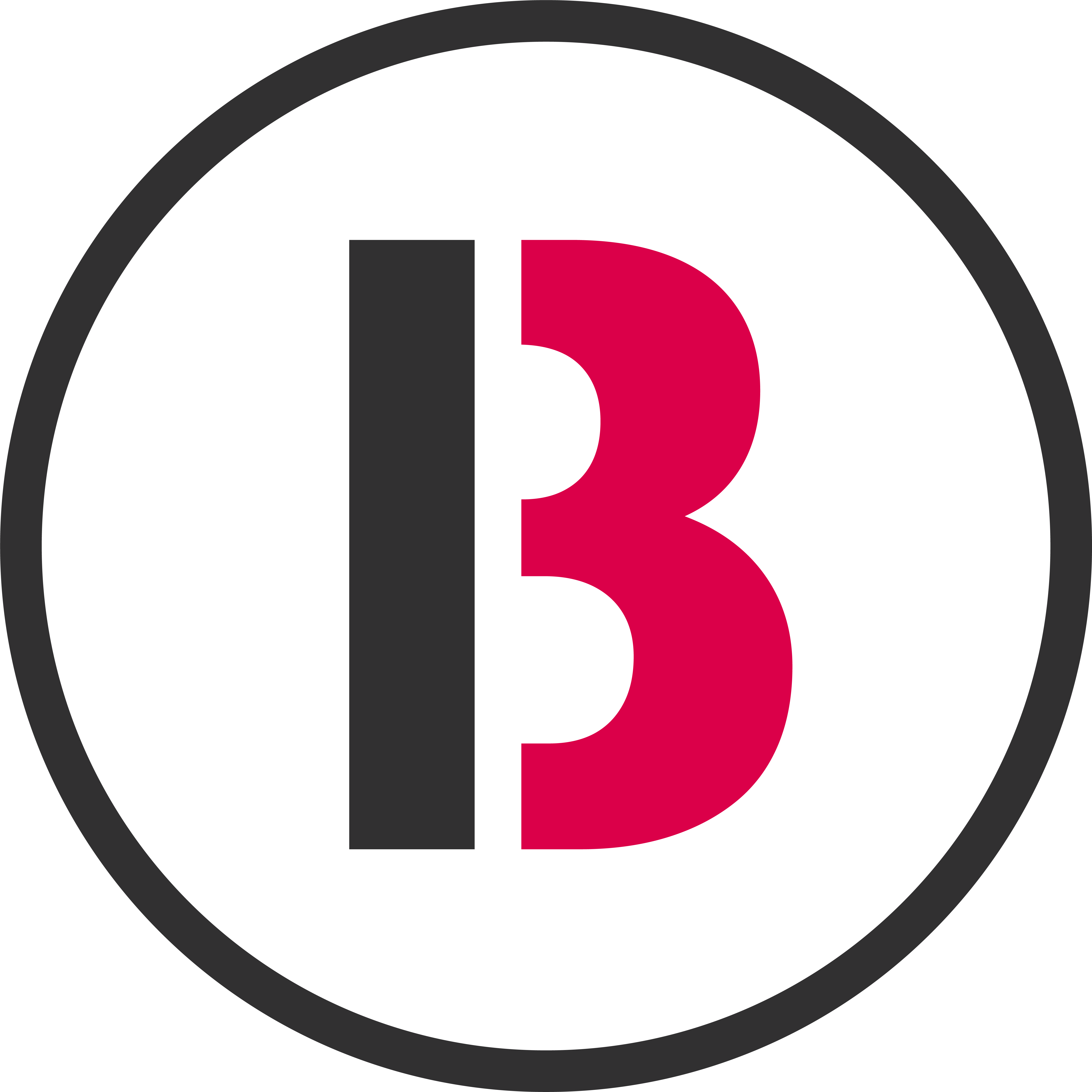 Bravo B red and black logo