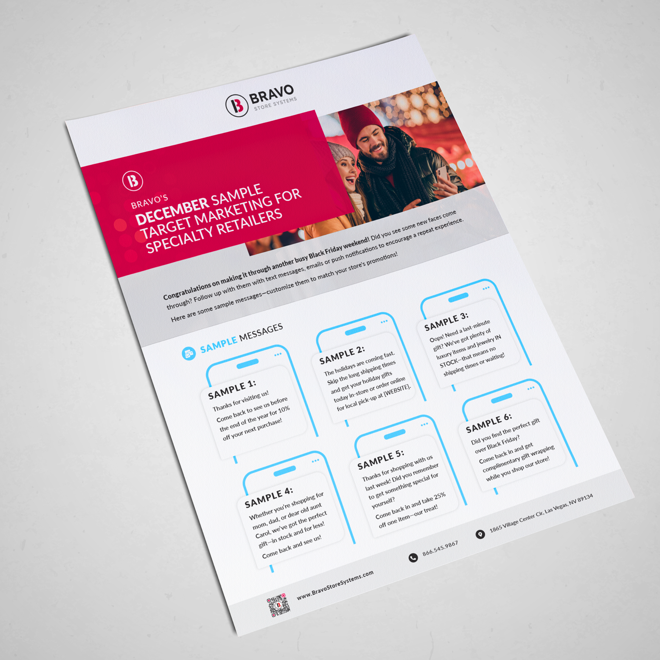 Dec Marketing Text Message Templates (WK 10) - 2025