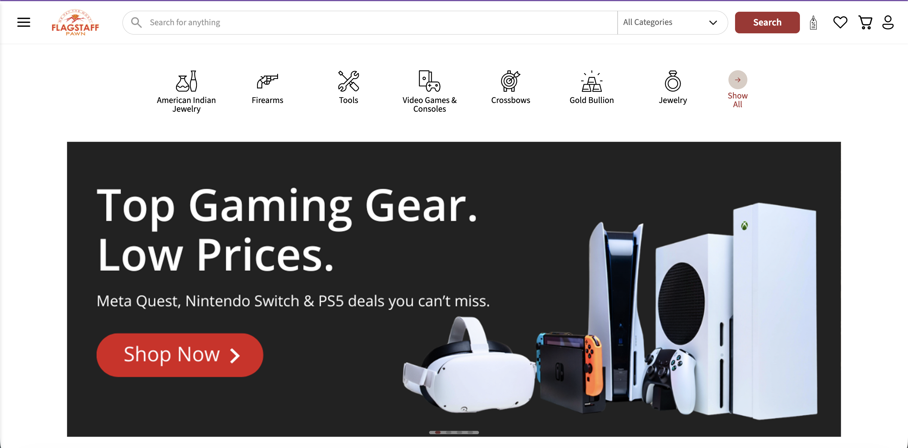 Flagstaff company-branded website example